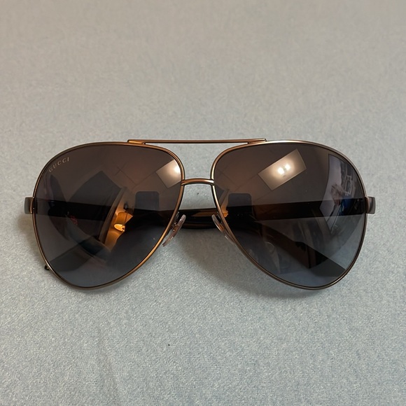 MENS GUCCI SUNGLASSES * SIZE 63x11 * - Picture 2 of 13